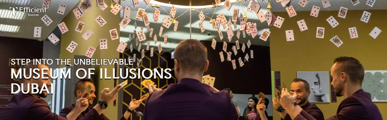 Buy Museum of Illusions Dubai Tickets to discover optical illusions