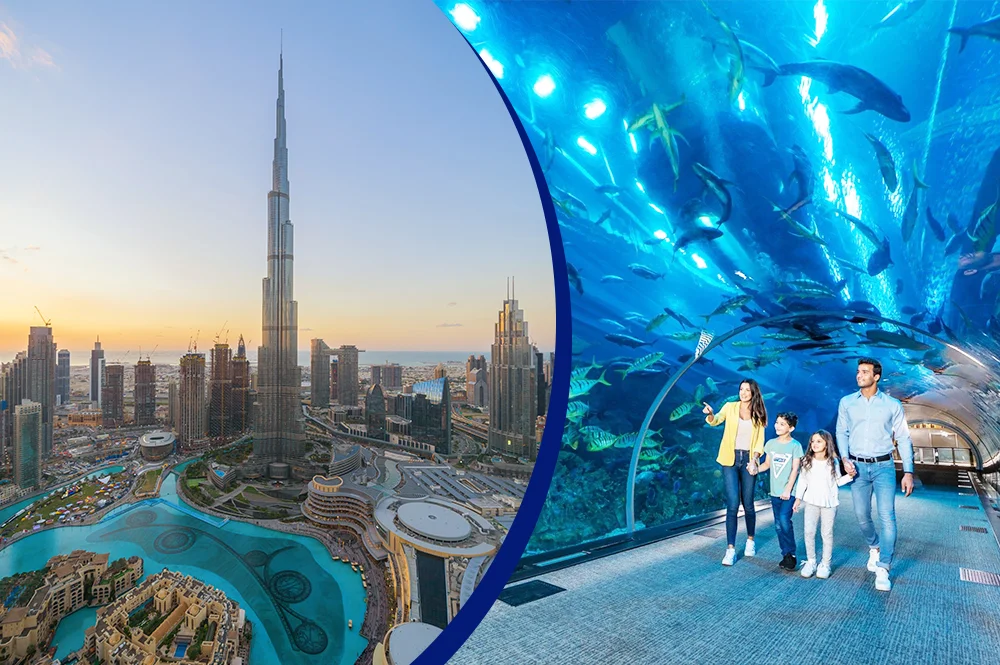 Burj Khalifa & Dubai Aquarium Tickets
