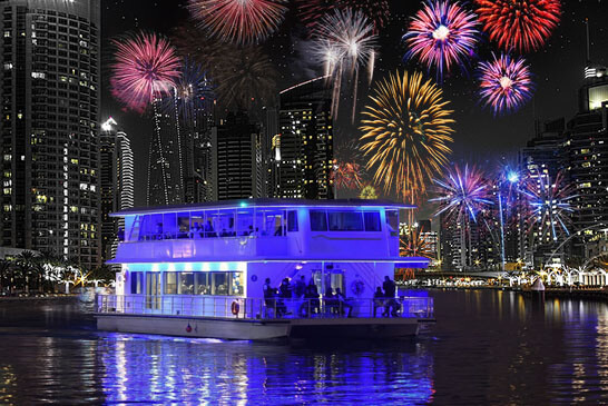 New Year Modern Catamaran Cruise Marina