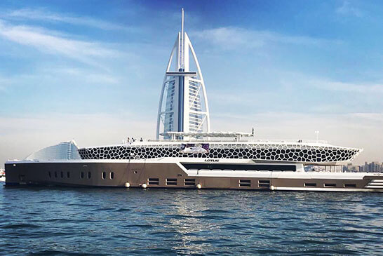 Lotus Mega Yacht Cruise Dubai