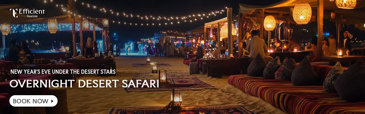 New Year Party Overnight Desert Safari Dubai