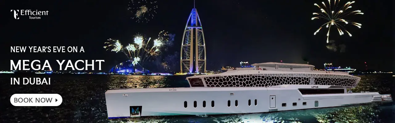 New Year Mega Yacht Party Dubai
