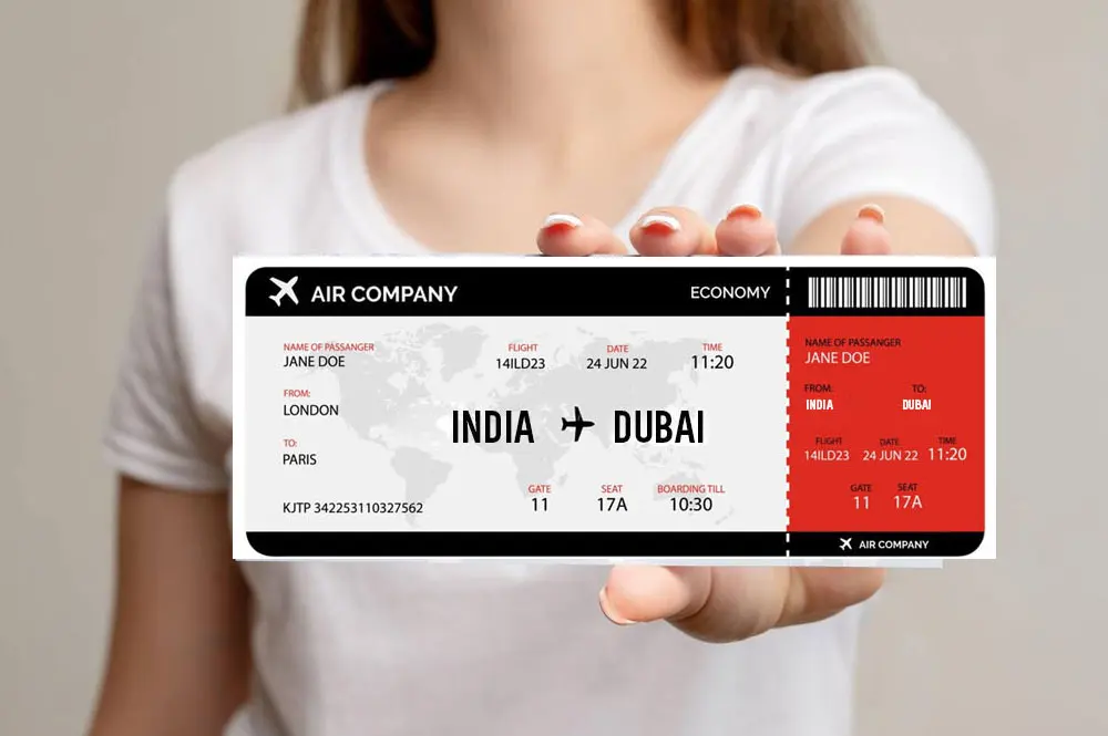 Dummy Flight Ticket