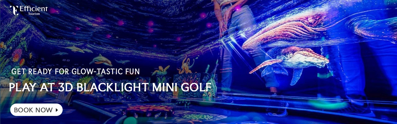 3D Blacklight Minigolf Dubai