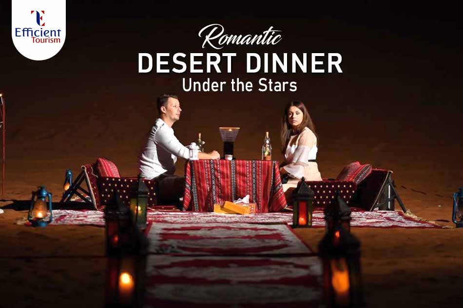Romantic Desert Dinner Under the Stars