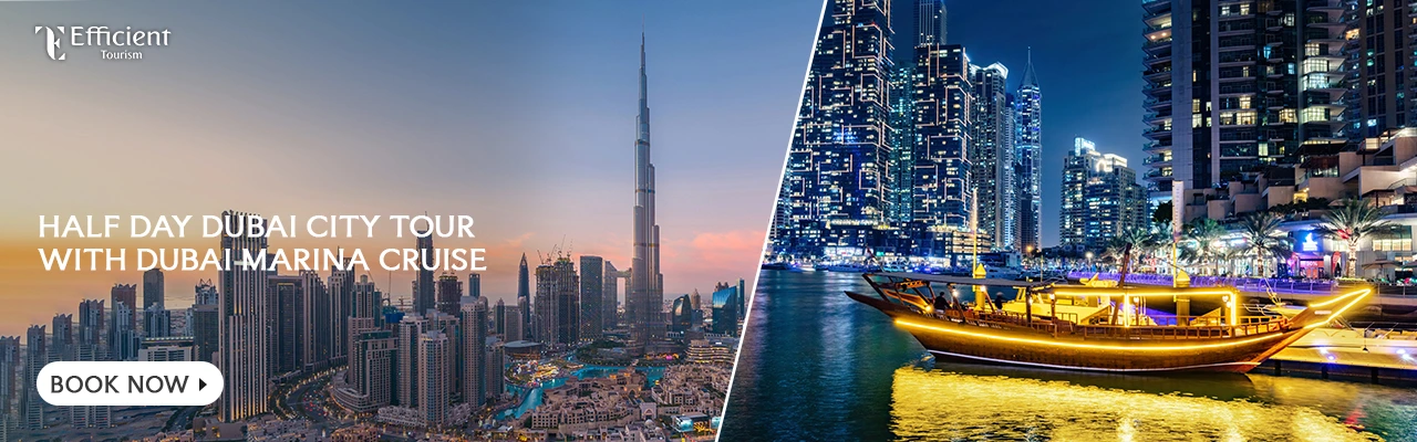 Half Day Dubai City Tour With Marina Cruise