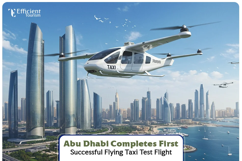 Abu Dhabi Completes First Successful Flying Taxi Test Flight