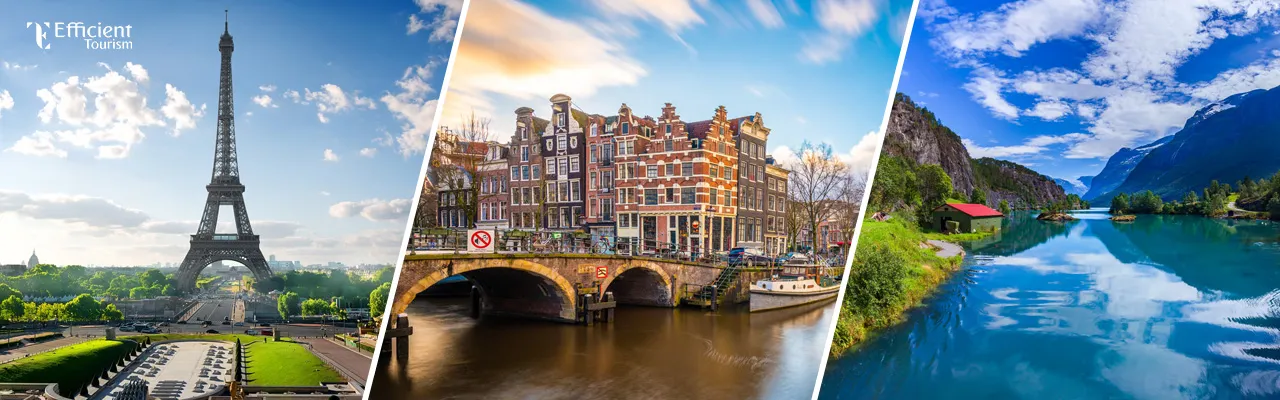 7N 8D Paris, Amsterdam & Switzerland Tour Package