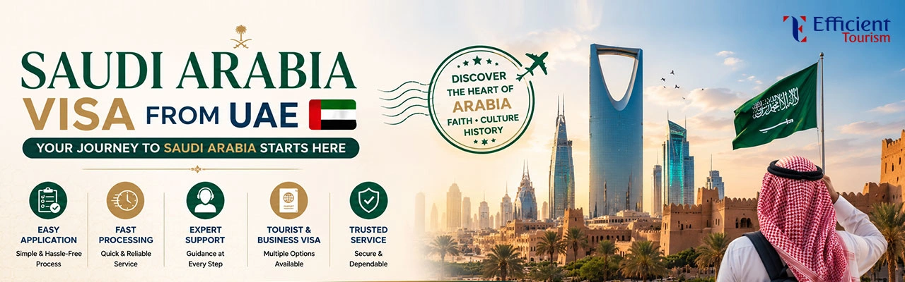Saudi Arabia Visa from Dubai